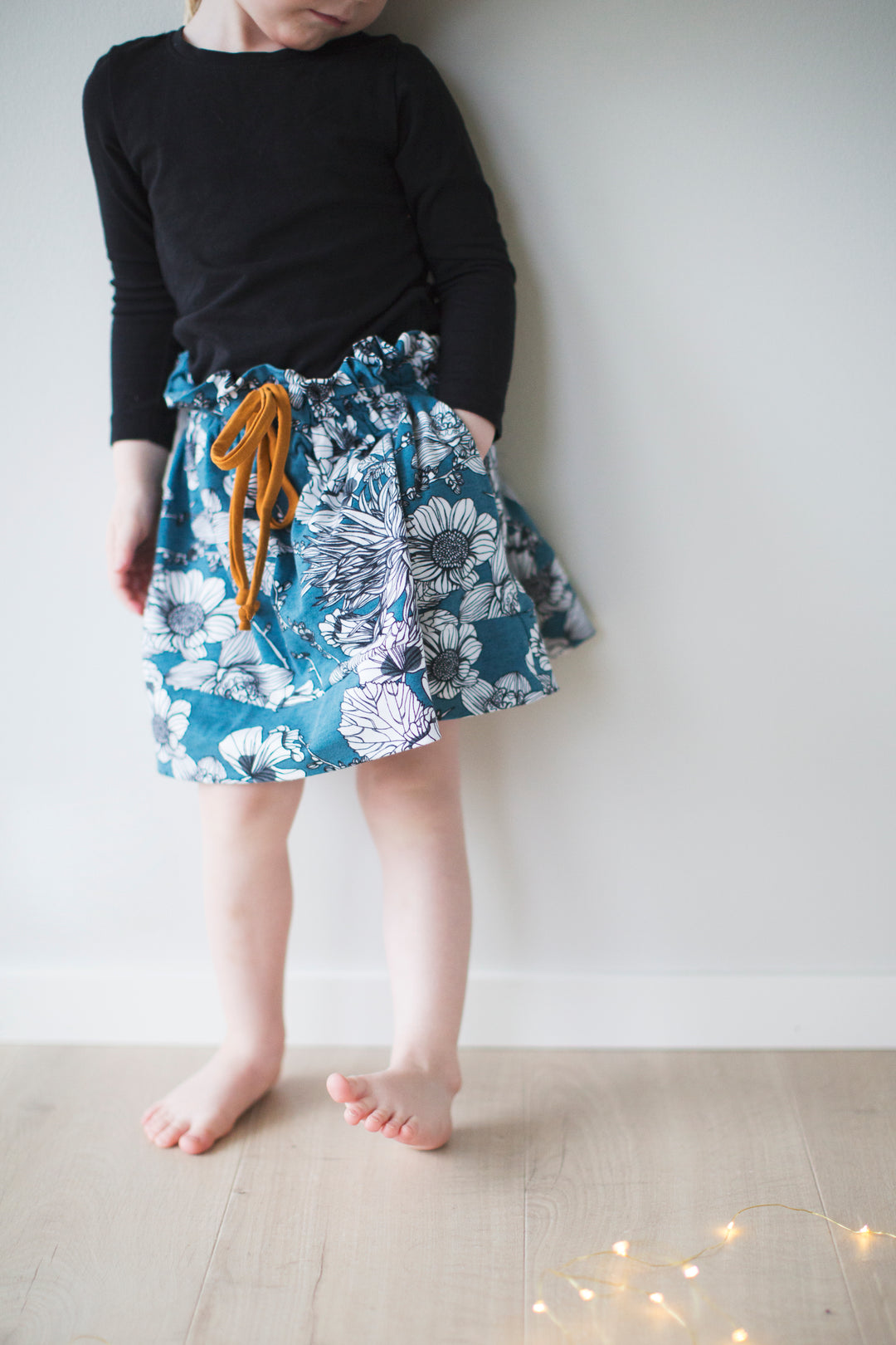 Molly skirt with waist ruffle