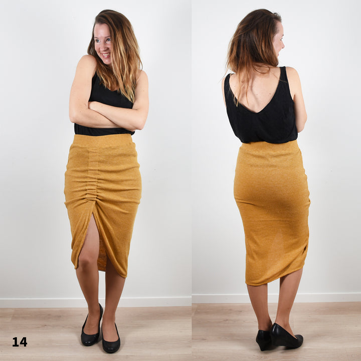 Sofia pencil skirt with variants